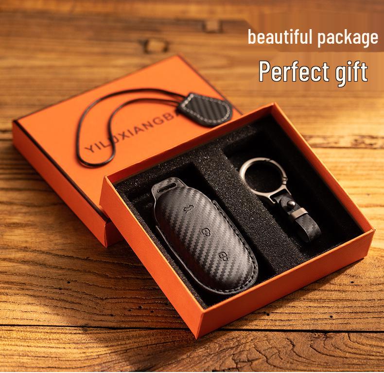 Porsche Carbon Fiber Key Cover for Taycan, Cayenne, Macan, Panamera, 718, 911