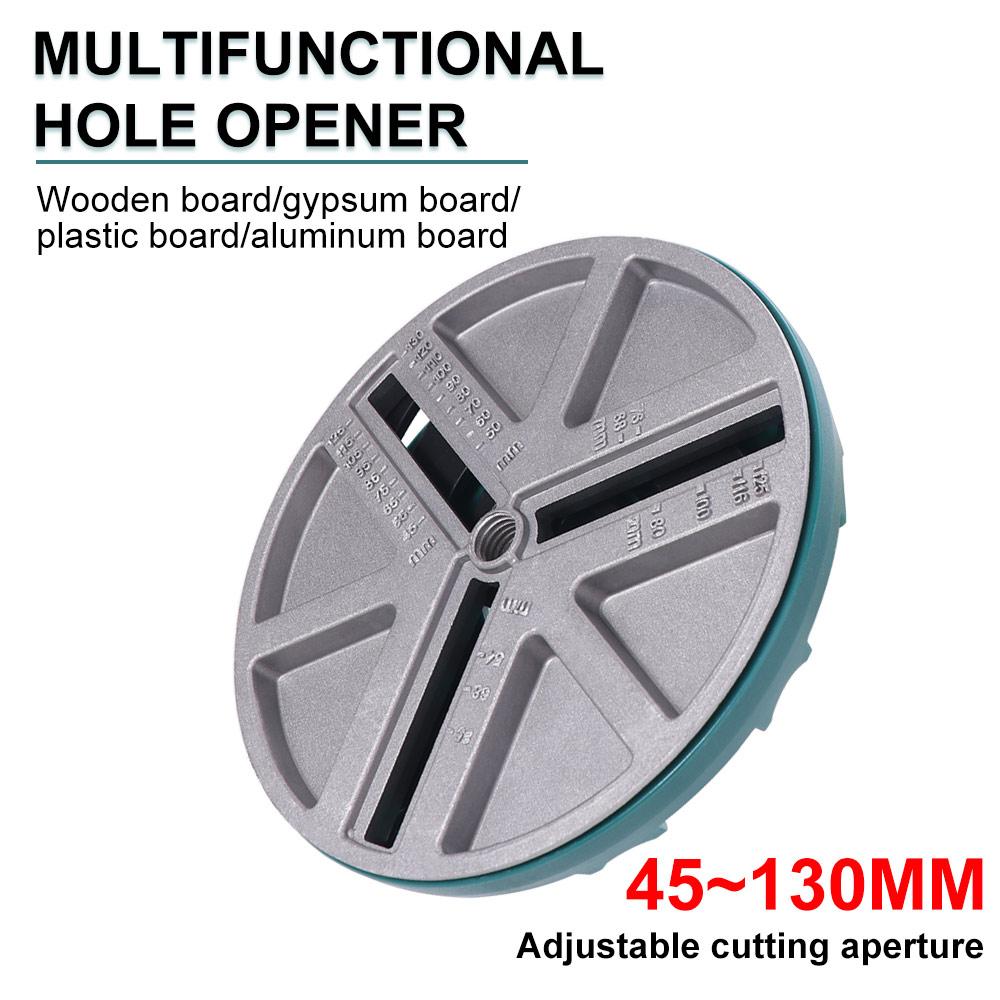 Positioning Bit Adjustable Hole Opener Efficient Punch Hole Driller  Manual Tool