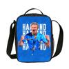Haaland Thermal Bag Football Star Insulated Lunch Bag Lunch Container Leakproof Tote Lunch Box Football Sports Food Storage Bags