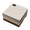 3D Notizblock Papier Schloss Design 3D Kunsthandwerk Notizblock Notizblock Heimdekoration mit Licht