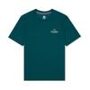 1916 Series Antibacterial Cool Breathable Comfortable Letter Print Pattern Short Sleeve T-Shirt Men Tops Pine-Green K0E32TD08-349