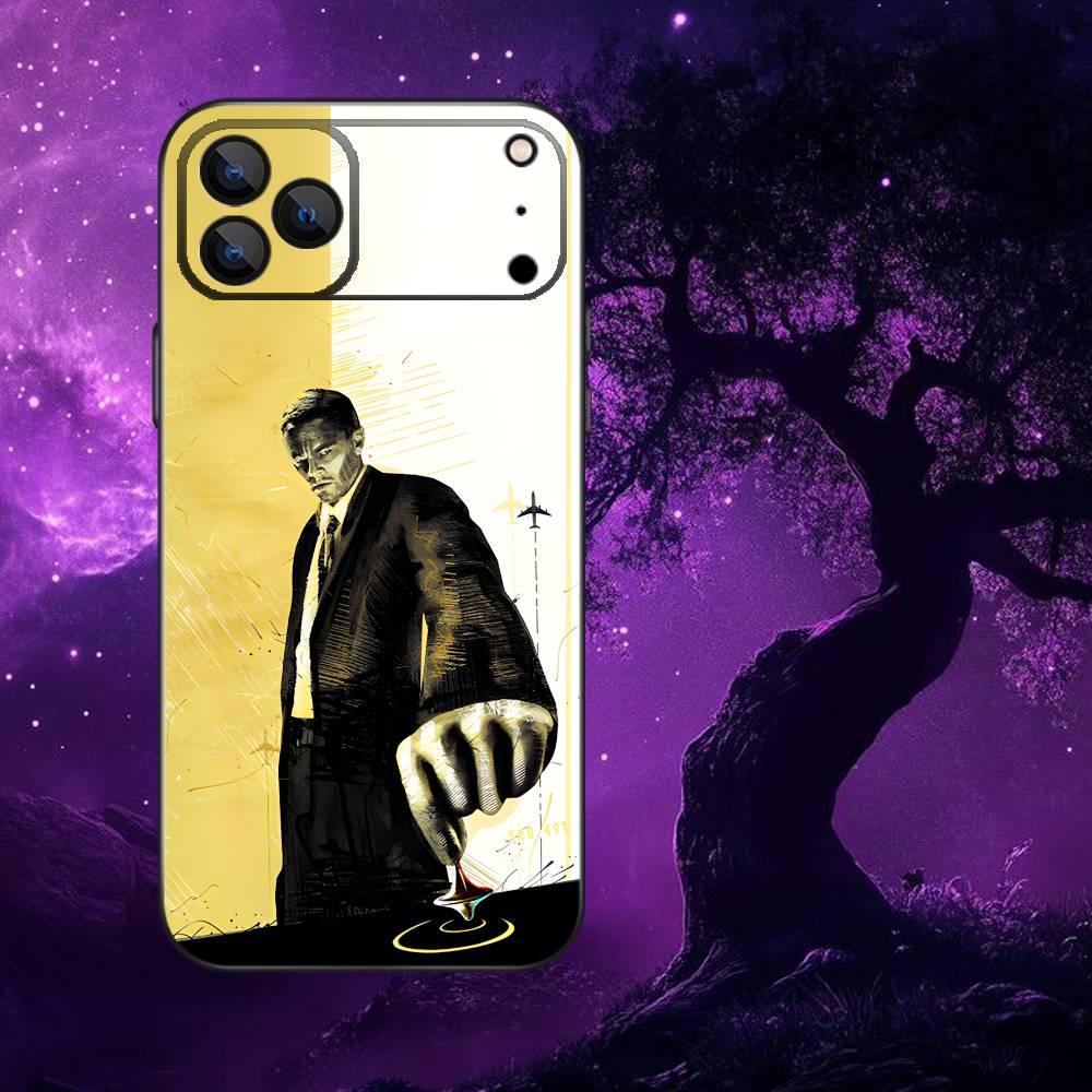 Movie I-Inception Phone Case For iPhone 17,16,15,14,13,12,11,Pro,Max,Plus,E,SE4,Air,Mini Black Soft Funda