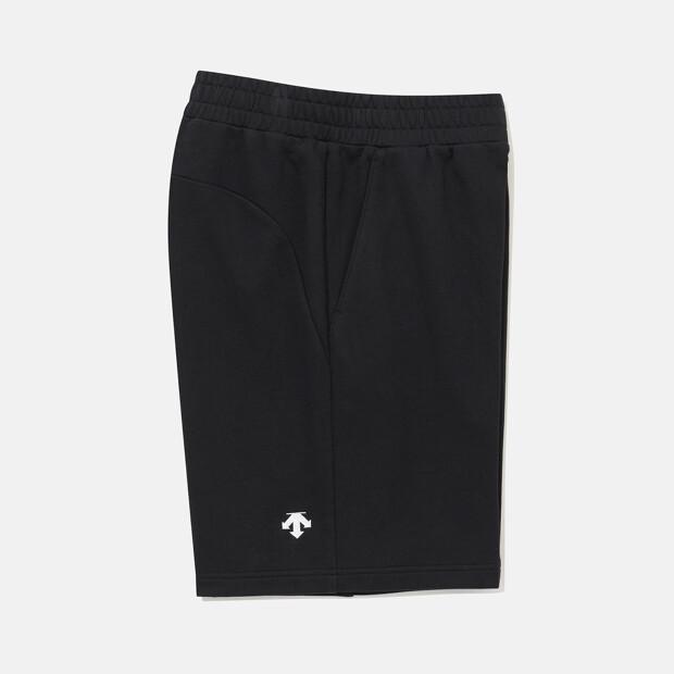 DESCENTE Sports Terry Shorts (Men'S 9-Inch / Women'S 7-Inch) Black Sr323Ukh75 (A Type)