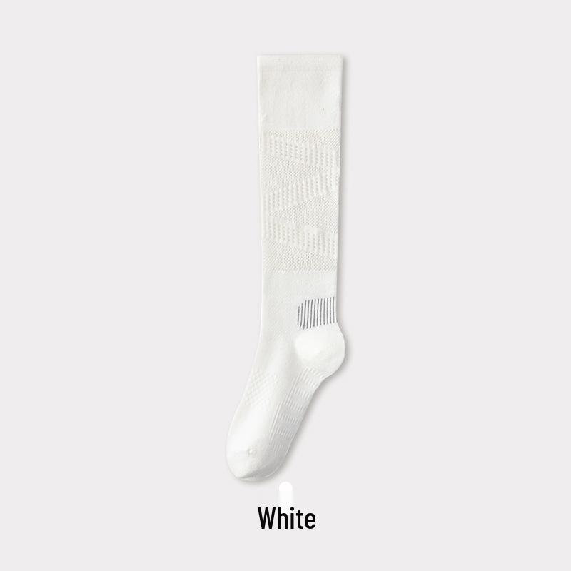 Women's Ultra-Thin Compression Socks for Running, Fitness, Cycling - Breathable, Beautiful Leg Socks for Spring/Summer