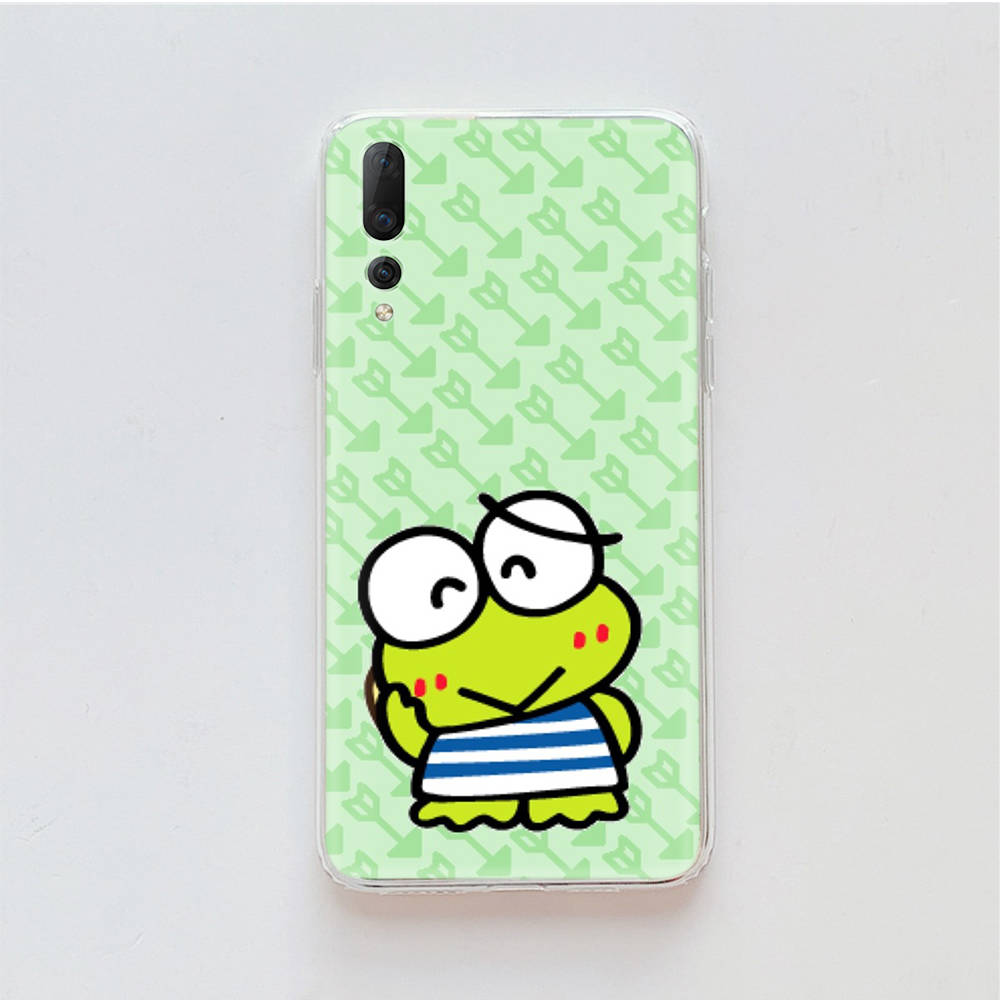 Transparent Case for Samsung A04 A14 A23 M33 M53 Realme 10 9 C35 C55 VIVO X80 Infinix Hot 30 Note 11 Tecno Spark 8P Pro L-23 Frog Keroppi