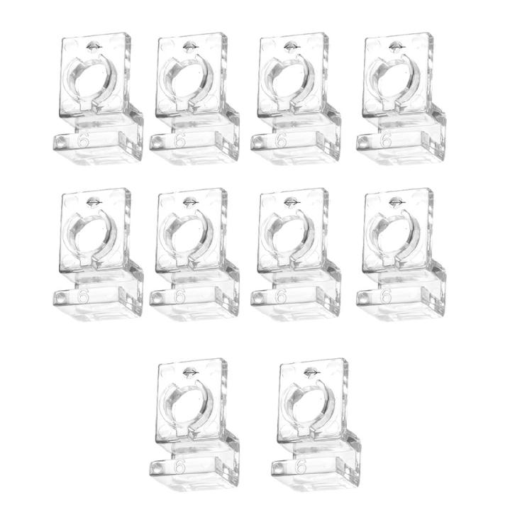 Durable Fishtanks Lid Holder Stand 10pcs FishTank Covers Aquarium Accessories