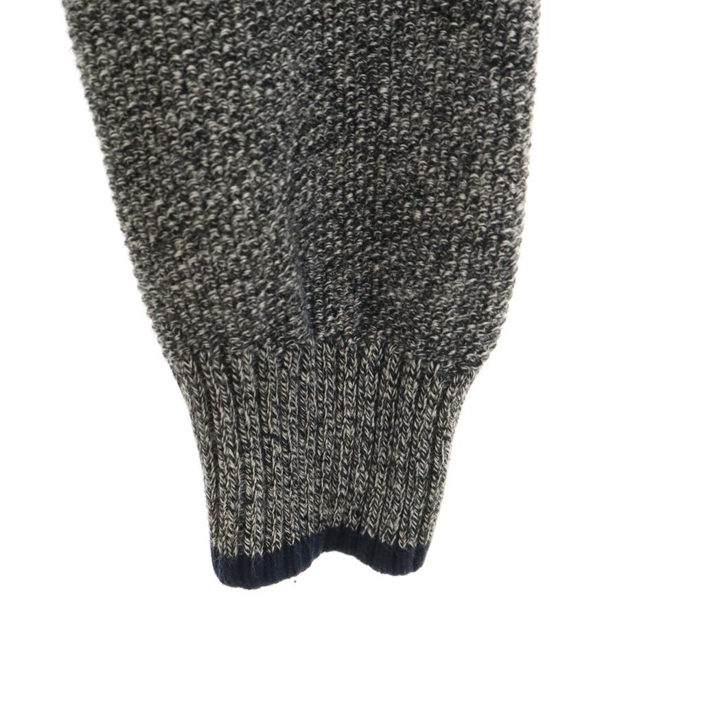 BLACK LABEL CRESTBRIDGE Mock neck Knit jacket M gray Men's Used