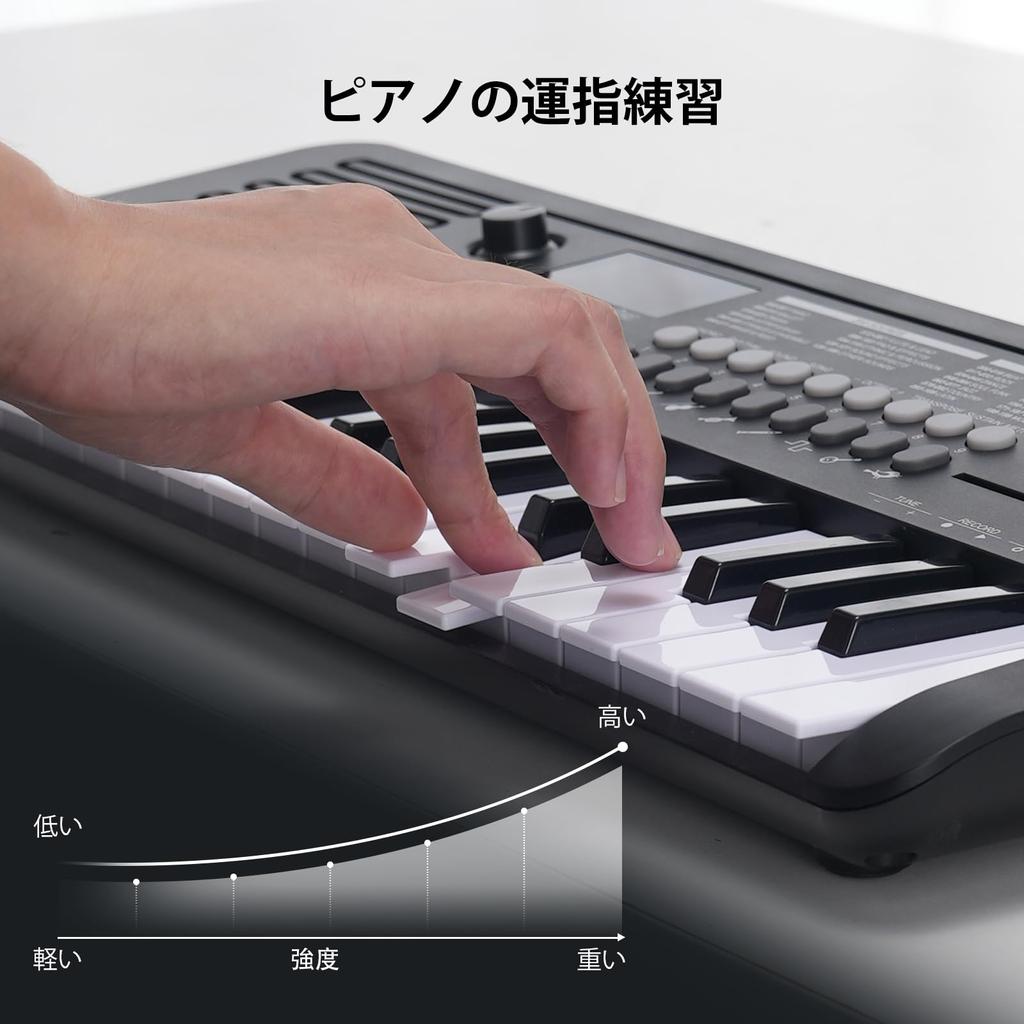 Mini klávesnice Piano Elektronická klávesnice 37 kláves 40 skladeb 200 not 200 rytmů Digitální piano s funkcí MIDI Přenosné elektronické piano xx