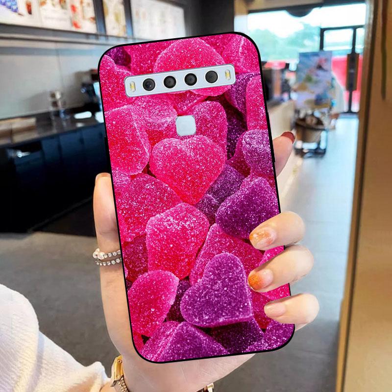 For TCL 10L Case T770H T770B Back Cover For TCL 10 Lite Case Coque Shockproof Soft TPU Silicone Phone Case 10 L 10Lite Fundas