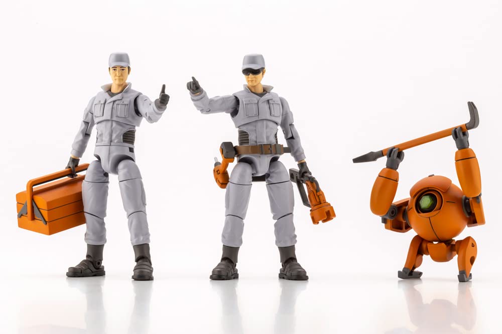 Hexa Gear Governor Engineer Set A Height 74mm Scale Plastic Model Molding Color HG104 Approx. 1/24