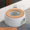 Ceramic Candle Warmer for Tea - Insulating Stove for Boiling and Warming in Home, Restaurant, or Hotel