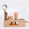 Wooden Coffee Tamper Holder 51/53/58mm Espresso Tamper Station Stand Base for Espresso Machine Barista Accessories