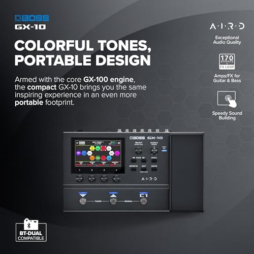 BOSS GX-10 Multi-Effects Guitar Effects Processor