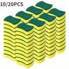 Dual Sided Kitchen Cleaning Sponges Scratch-Free Scrubbing Pad for Utensils Kitchen Floors Furniture Halloween Christmas Gift