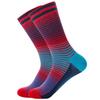 Striped multicolor street skateboarding funny socks for men and women