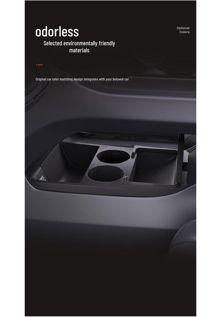 Fits 25 Geely Haoyue L Models: Silicone Center Console Storage Box & Organizer