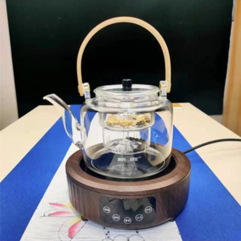 Glaskanne, Wasserkocher, integrierter Kochtopf, Glas-Teeservice, spezielle Balkenkanne für elektrischen Keramikherd