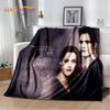Die Twilight Saga HD-bedruckte weiche Plüschdecke, Flanelldecke, Überwurf, Decke für Wohnzimmer, Schlafzimmer, Bett, Sofa, Picknick, Abdeckung für Kinder