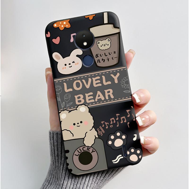 Cute Case For Nokia C21 Fundas Capa Printing Shell Protective Cover Soft Silicone Cartoon Phone Casing Coque