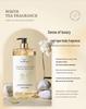 Camellia Shower Gel: 3 Jin Long-lasting Fragrance, Hydrating & Moisturizing, Large Family Pack for Men & Women