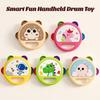 Washable Cartoon Tambourine: Baby Hand Drum & Musical Toy for 0-3 Years
