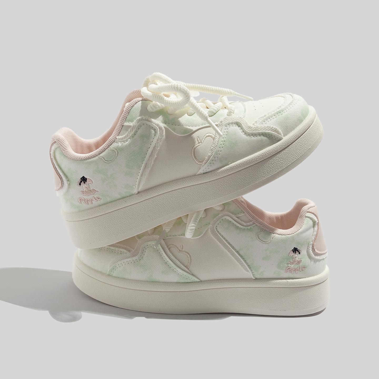 Belle pink platform bread shoes 22 autumn new chic niche design breathable sports sub 35