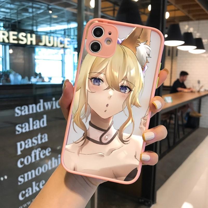 Cute Girl Jean Genshin Phone Case For IPhone 14 13 12 11 Mini Pro Max XS X Max XR 8 7 Plus SE 2022 Skin Color Phone Cover