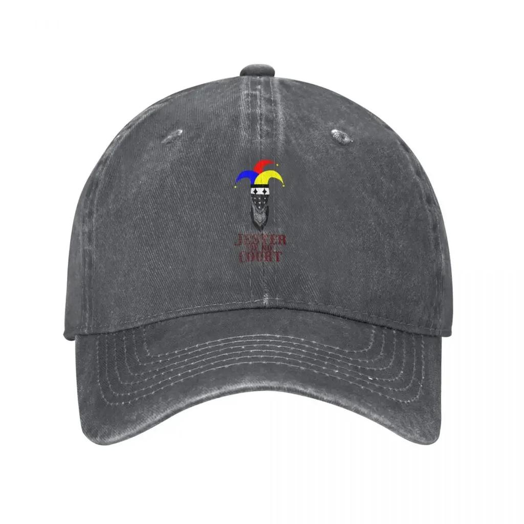 Jester of No Court Logo with Word Mark Mask Bandana Western Text Baseball Cap foam party Hat western Hat Boy Child Womens