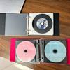 Album Portadisc CD in Ecopelle PU Custodia Vintage in Ecopelle Portadocumenti per Raccolta DVD Musica/Cartoline Fotografiche, Portatile con Design Antipolvere