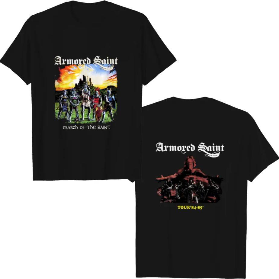 T-shirt -ARMORED SAINT-March of the Saint Heavyweight T-shirt shirt XL