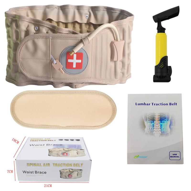 Durable And Safe Inflatable Waist Brace Waist Fixed Belt Muscle Strain Lumbar Disc Herniation Fixation Waist Protection Inflatable Belt
