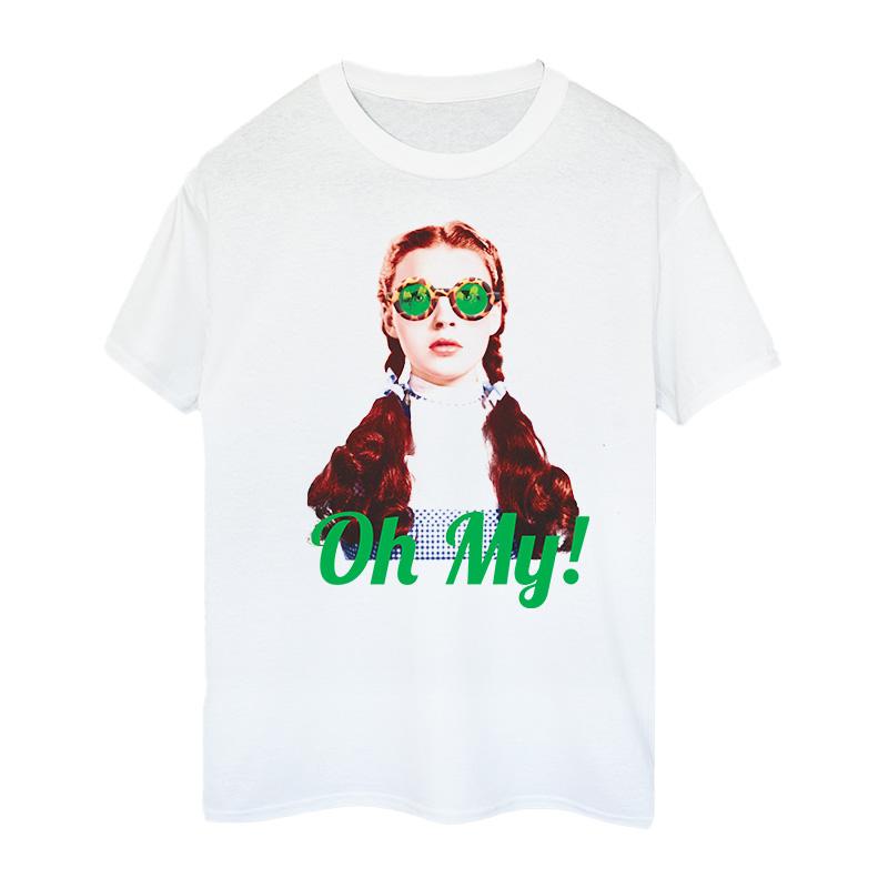 The Wizard Of Oz Womens/Ladies Dorothy Oh My! Boyfriend Fit Cotton Boyfriend T-Shirt