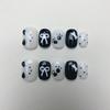 3D Removable Handmade Wearable Nails: Short Square Round Design