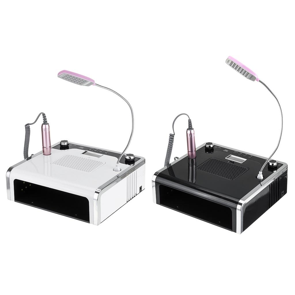 108W elektrische Nagelbohrmaschine 6 in 1 30000 U/min Nagelstaubsauger LED-Beleuchtung 54 LED-UV-Lampe elektrische Nagelfeile