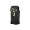 Nike Dri-Fit Alphanumeric Print Colorblock Basketball Tank City Edition Season 2023/24 Men Tops Black DX8511-010