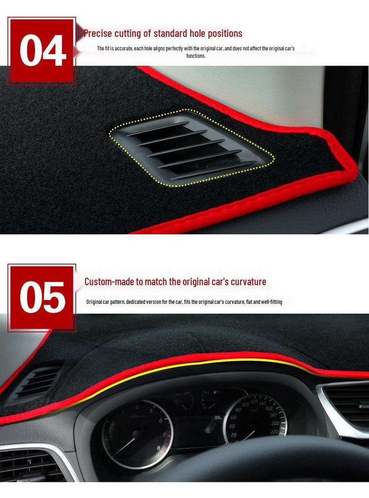 Geely Emgrand GL Dashboard Sunshade Pad (2016-2019 Models) - Heat Insulation and Sun Protection