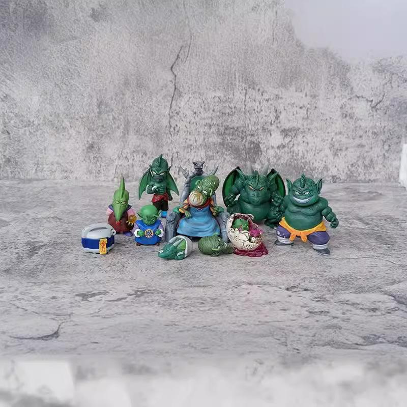 Dragon Ball, Saiyan WCF Bick Demon King Family Figure, Member Family Bick Demon King Statue Model