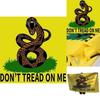 Dont Tread On Me Snake Flag Polyester Fabric Outdoor Display For Patriot Events