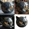 Halloween Themed Felines Resin Sculpture Desk Cats Ornamentation Perfect Gift Cats Enthusiasts and Festive Decors