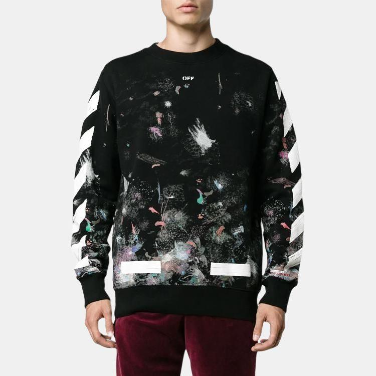 OFF WHITE Sweatshirt Men's Black OMBA003F176190309901