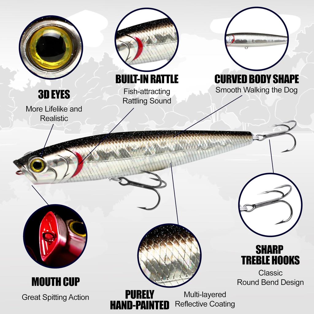 LUCKY CRAFT Gunfish 115NF Lake Murray (292 Clear)