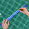 20CM 30CM 45CM 60CM Cutting Ruler  Anti Slip Metal Safety RulerAluminum Alloy for Drawing and Leather Cutting Auxiliary