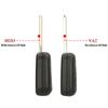 LIXIANG Car Remote Key 2Buttons 433mhz ID46 For Peugeot 106 107 206 306 307 207 407 Partner For Citroen C1 C2 C3 C4 Saxo Picasso