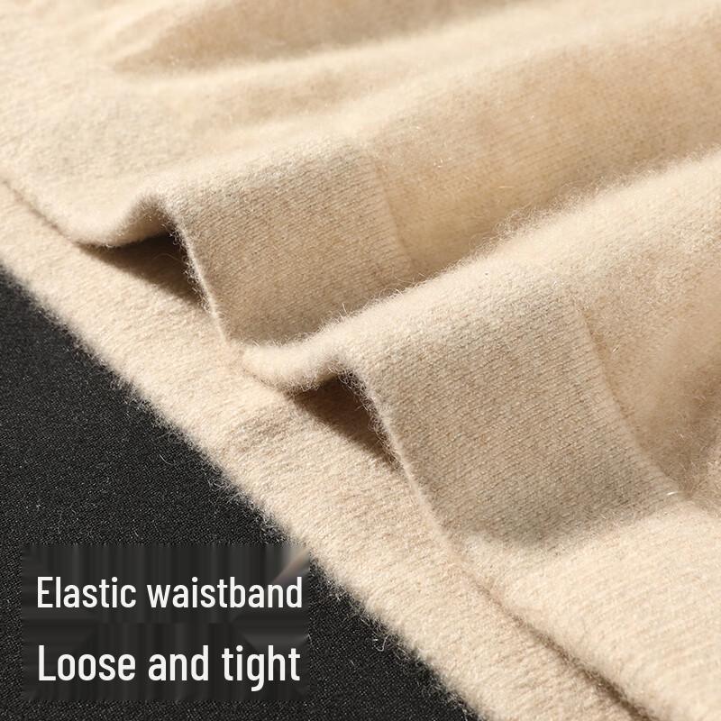 GUJIN Women's 100% Pure Wool Thermal Base Layer Pants