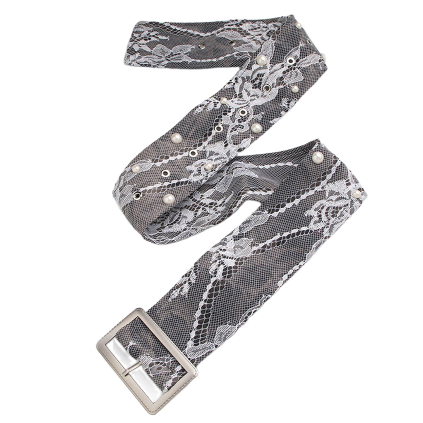 

Элегантный кружевной пояс-кушак с жемчугом для женщин, для свадьбы, вечеринки, формального мероприятия, регулируемый пояс белый