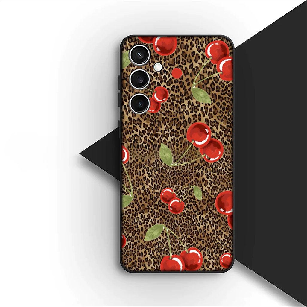 

Cover for Motorola Moto G86 G57 E14 E15 G14 G34 G67 G84 G24 A54 G15 Power E22 Phone Case Cherry Strawberry fruit Summer Avocado Motorola Moto G86 Power