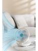 Dual-Purpose Electric Fan: Convection Circulation, Indoor/Outdoor, Rechargeable Floor & Desktop Fan