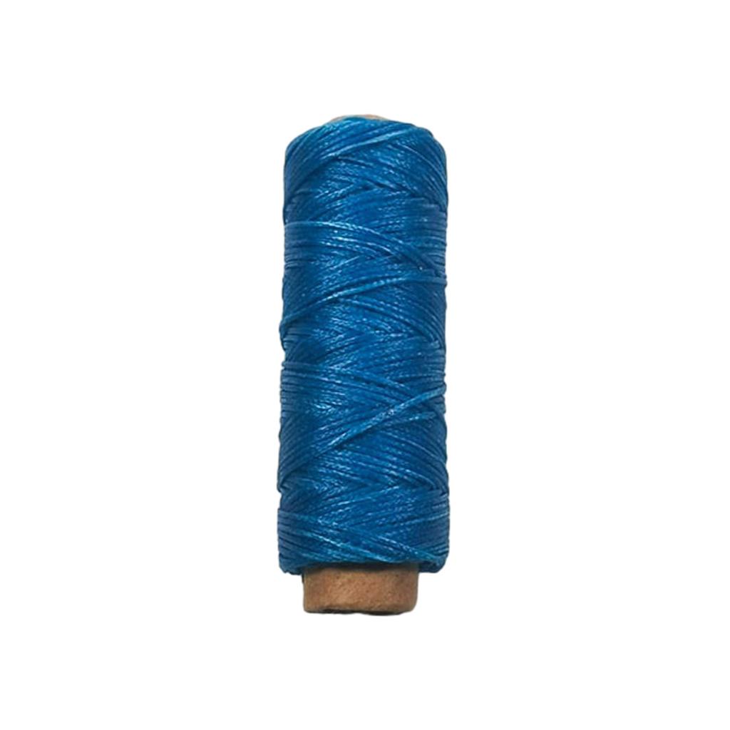 50m 150D Flat Waxed Thread 0.8mm Thickness Waxed Cord Hand Stitching Thread Sewing Line for Leathercraft DIY Accessories