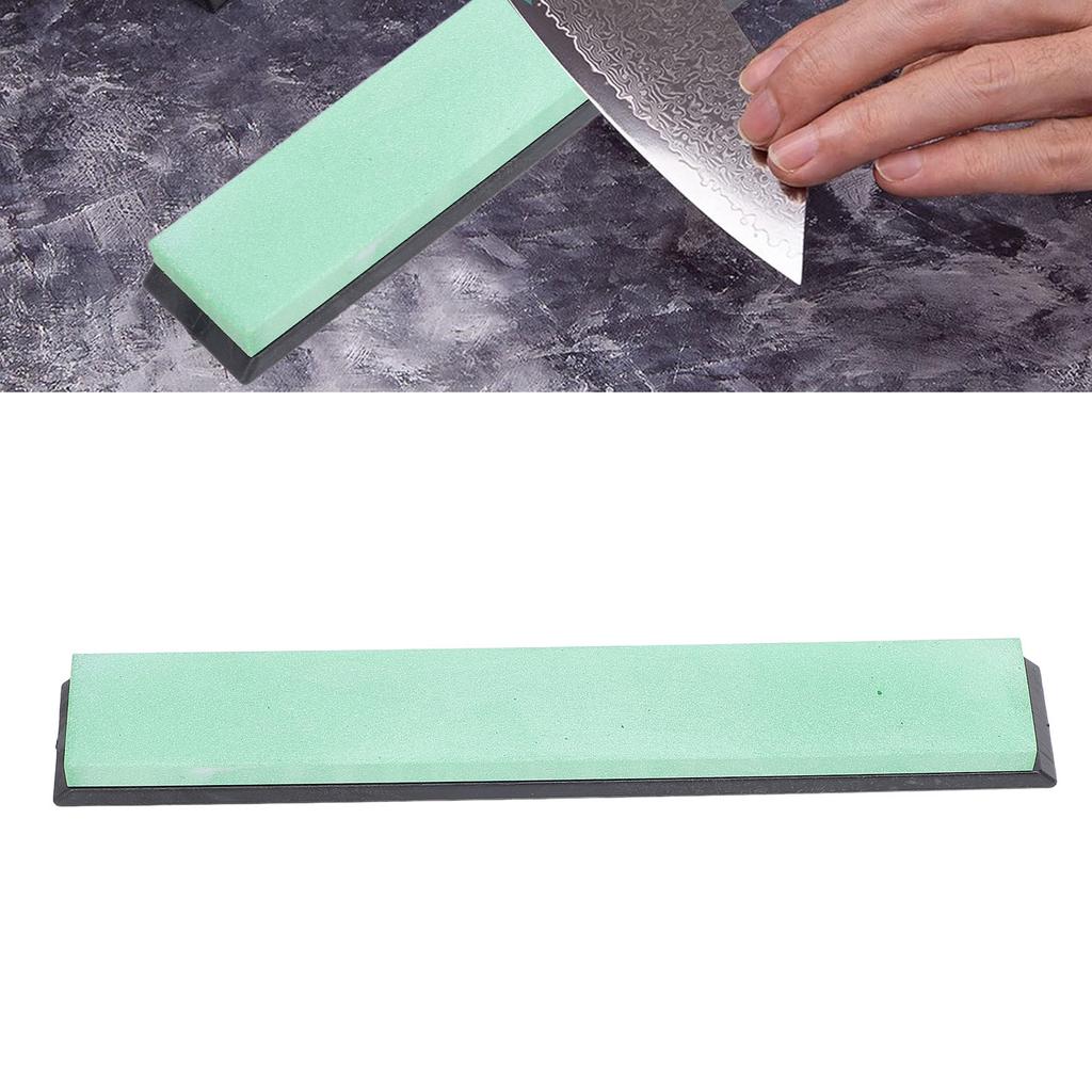 1000 Grit Sharpening Stone, White Corundum Whetstone for Scissors Chisels Razors, with Non-slip Base, Hard Wearing for Kitchen Gardening Too