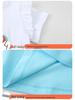 Summer Cross-Border Girls' Skirts: Stylish European & American Round Neck Dress with Short Sleeves for Little Girls
